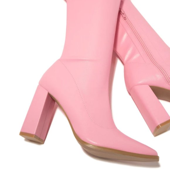 Block Heel Boots - Picture 8 of 8